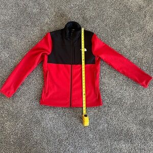 The North Face Men’s Red and Black Jacket Size M